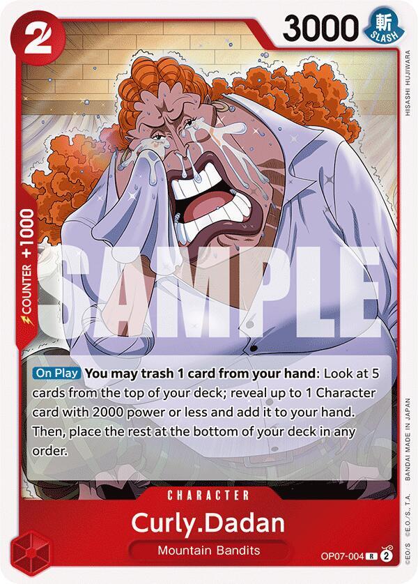 Curly.Dadan - Foil (500 Years in the Future)(OP07-004)(R)
