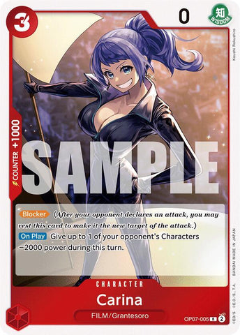 Carina - Foil (500 Years in the Future)(OP07-005)(R)