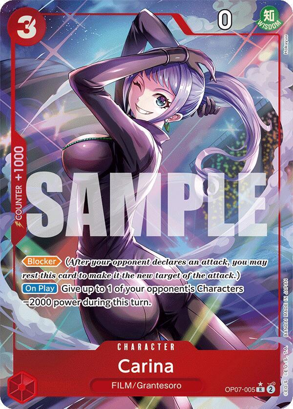 Carina - Parallel - Foil (500 Years in the Future)(OP07-005)(R)