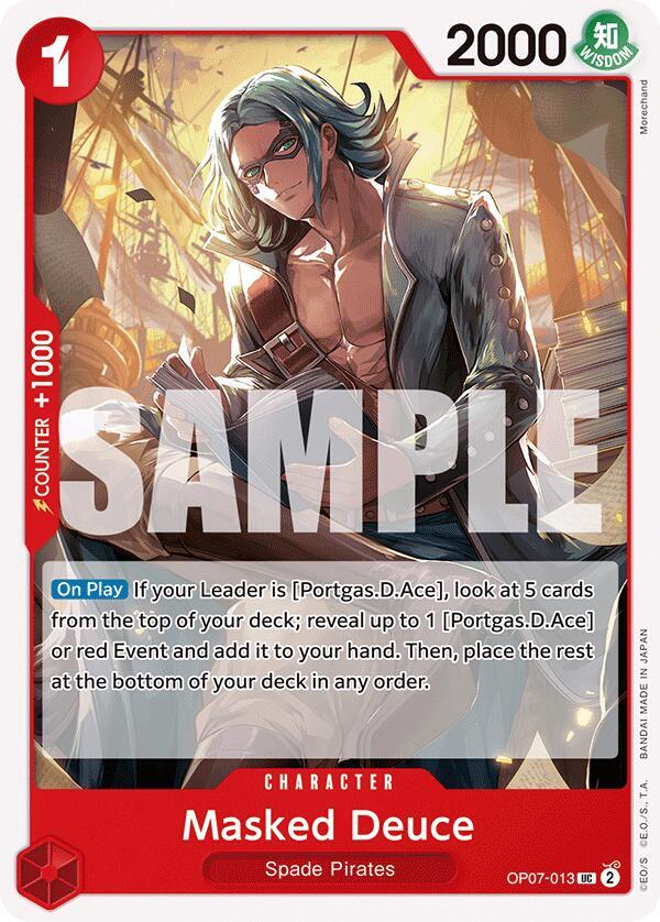Masked Deuce (500 Years in the Future)(OP07-013)(UC)
