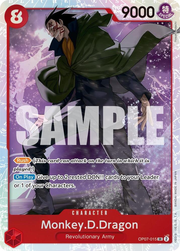 Monkey.D.Dragon (015) - Foil (500 Years in the Future)(OP07-015)(SR)