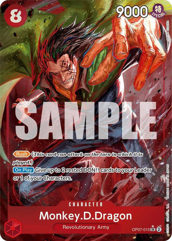 Monkey.D.Dragon (015) - Parallel - Foil (500 Years in the Future)(OP07-015)(SR)