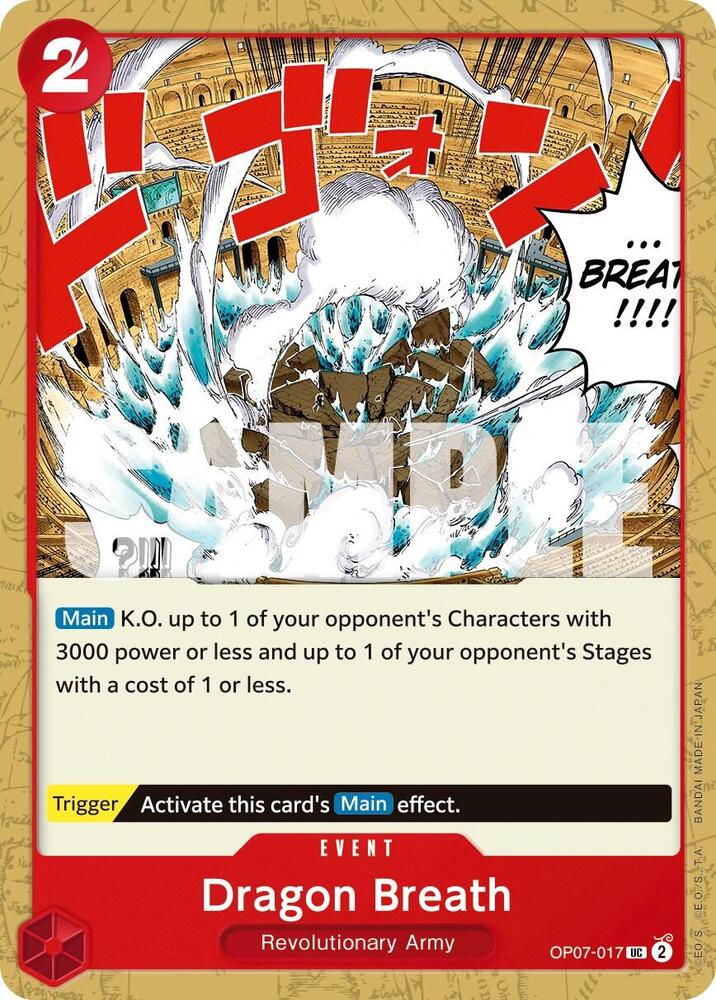 Dragon Breath (500 Years in the Future)(OP07-017)(UC)