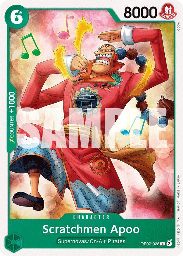 Scratchmen Apoo (500 Years in the Future)(OP07-028)(C)