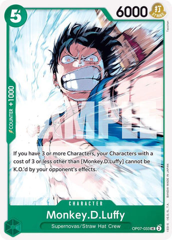 Monkey.D.Luffy (033) (500 Years in the Future)(OP07-033)(UC)