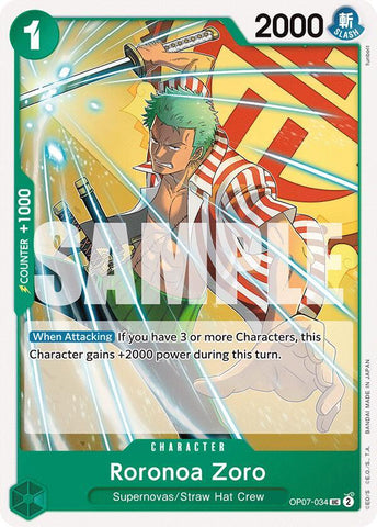 Roronoa Zoro (034) (500 Years in the Future)(OP07-034)(UC)