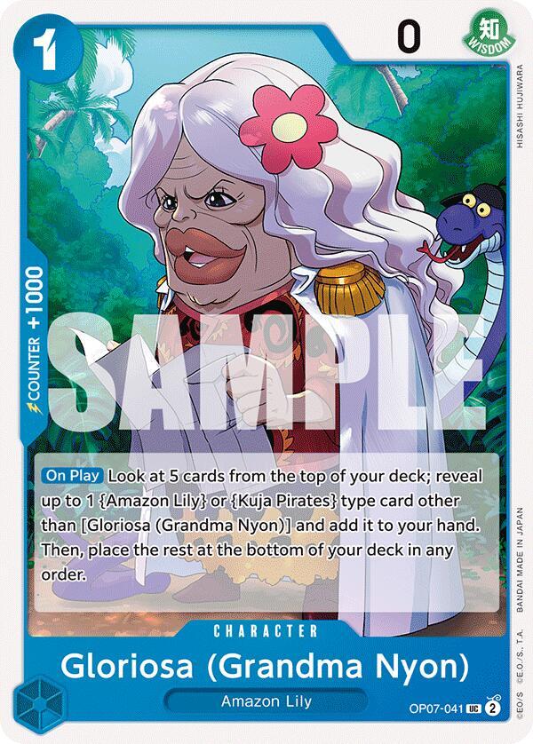 Gloriosa (Grandma Nyon) (500 Years in the Future)(OP07-041)(UC)