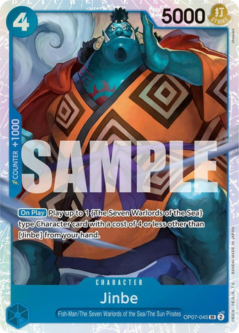 Jinbe (045) - Foil (500 Years in the Future)(OP07-045)(SR)