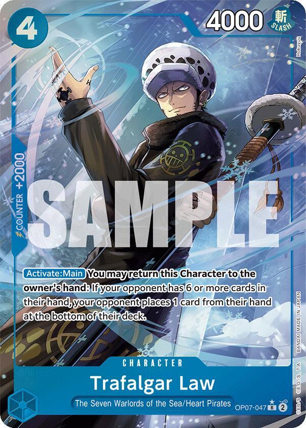 Trafalgar Law (047) - Parallel - Foil (500 Years in the Future)(OP07-047)(R)