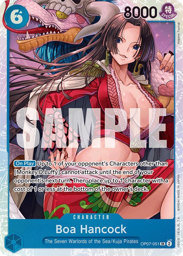 Boa Hancock (051) - Foil (500 Years in the Future)(OP07-051)(SR)