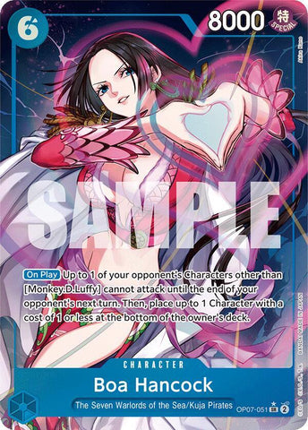 Boa Hancock (051) - Parallel - Foil (500 Years in the Future)(OP07-051)(SR)