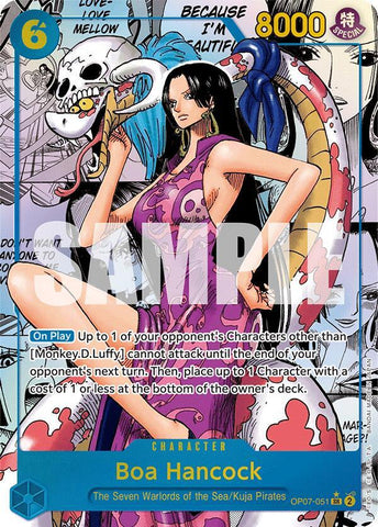 Boa Hancock (051) - Parallel - Manga - Foil (500 Years in the Future)(OP07-051)(SR)