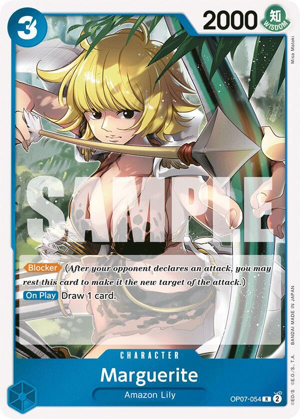 Marguerite - Foil (500 Years in the Future)(OP07-054)(R)