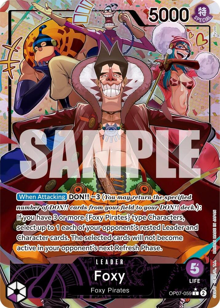 Foxy (059) - Parallel - Foil (500 Years in the Future)(OP07-059)(L)