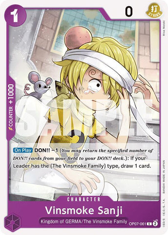 Vinsmoke Sanji (500 Years in the Future)(OP07-061)(C)