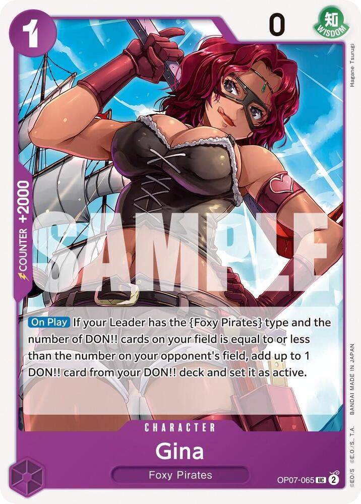 Gina (500 Years in the Future)(OP07-065)(UC)