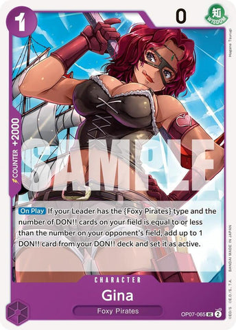 Gina (500 Years in the Future)(OP07-065)(UC)