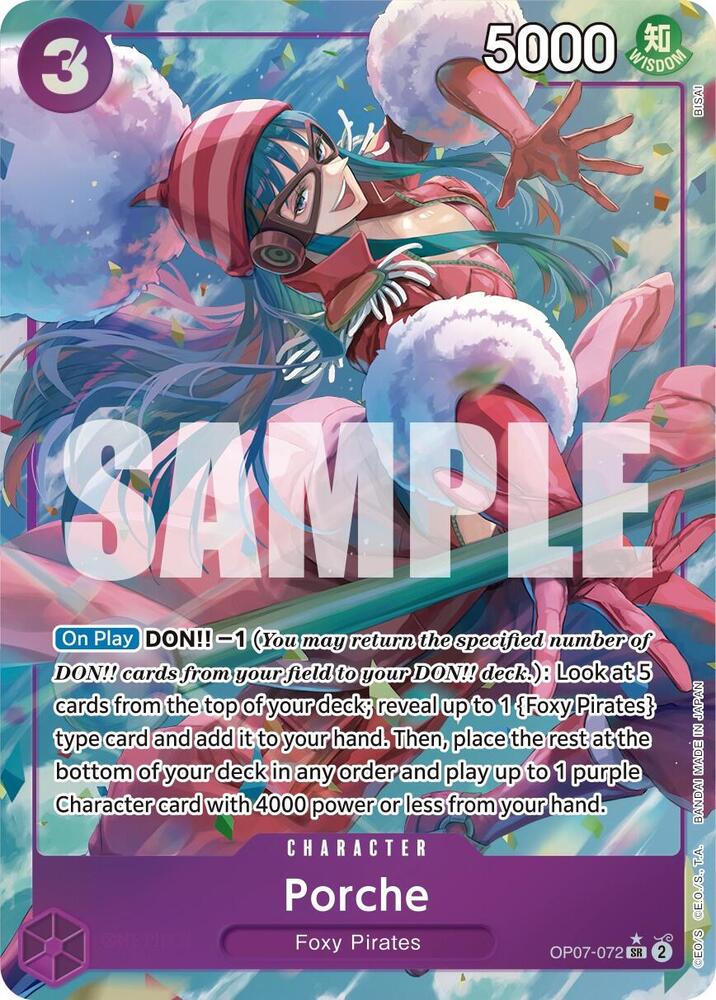 Porche - Parallel - Foil (500 Years in the Future)(OP07-072)(SR)