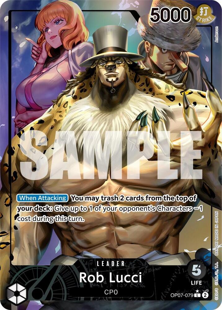 Rob Lucci (079) - Parallel - Foil (500 Years in the Future)(OP07-079)(L)