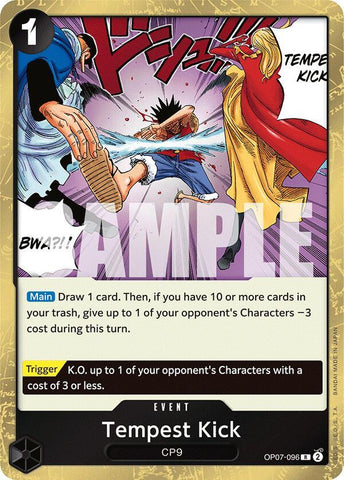 Tempest Kick - Foil (500 Years in the Future)(OP07-096)(R)