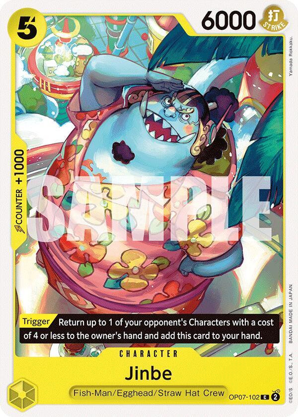 Jinbe (102) (500 Years in the Future)(OP07-102)(C)