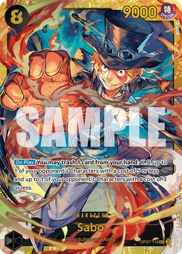 Sabo - Foil (500 Years in the Future)(OP07-118)(SEC)