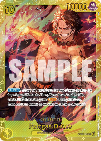 Portgas.D.Ace (119) - Foil (500 Years in the Future)(OP07-119)(SEC)