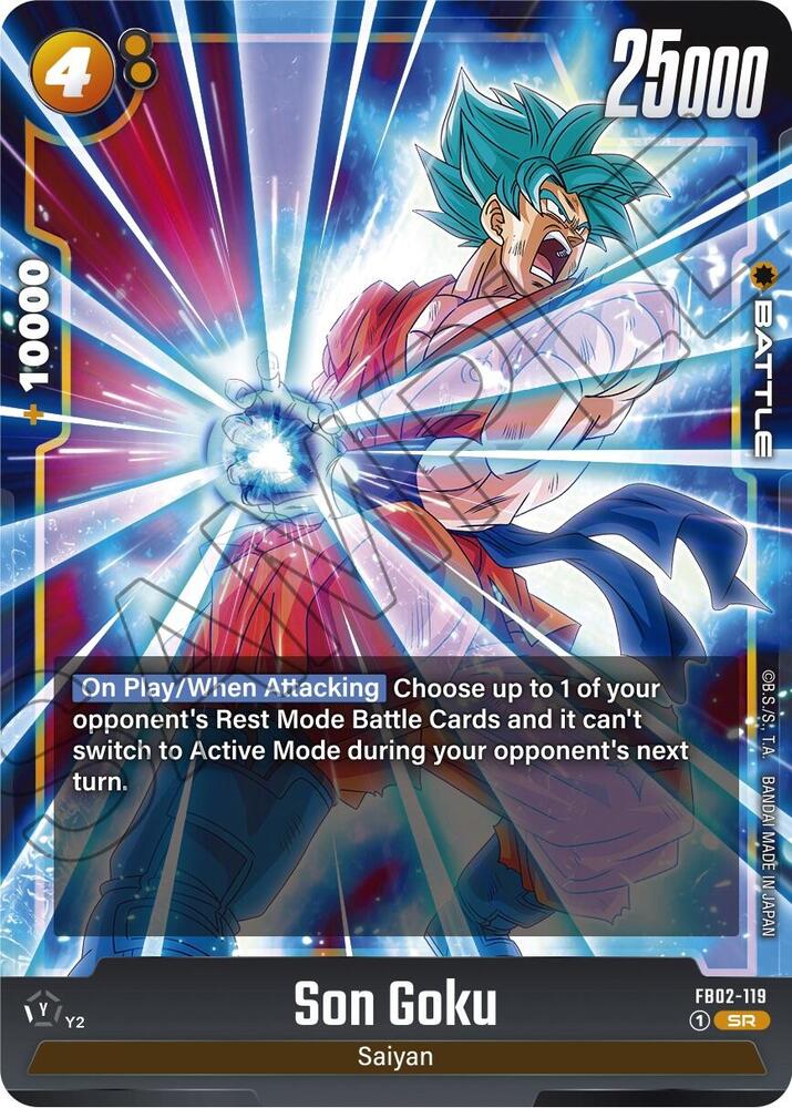 Son Goku [119] [Foil] (FB02-119)(SR)