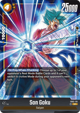 Son Goku [119] [Foil] (FB02-119)(SR)
