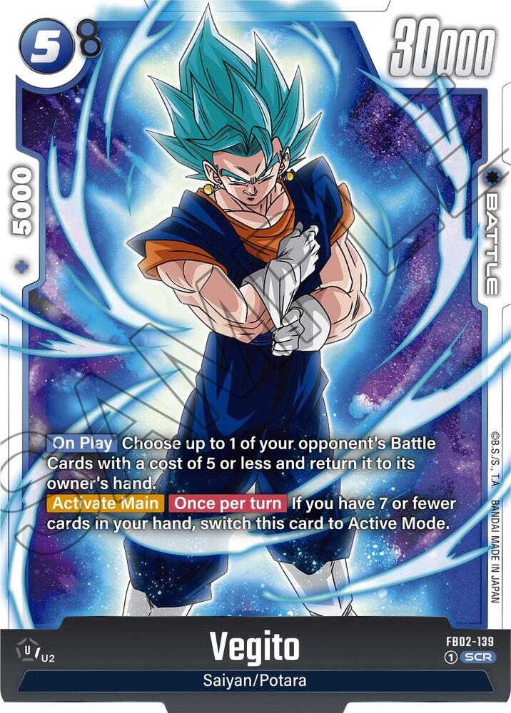 Vegito [139] [Foil] (FB02-139)(SCR)