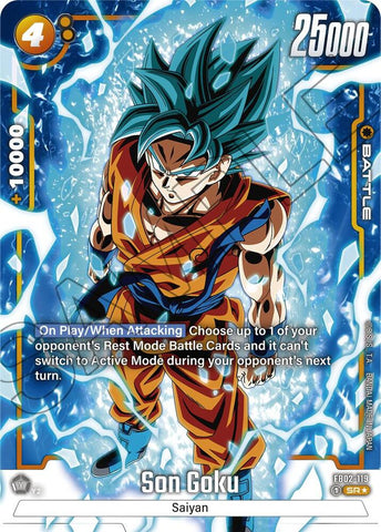 Son Goku [119] [Alternate Art] [Foil] (FB02-119)(SR)