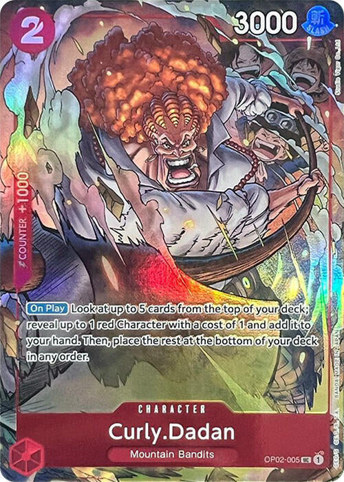 Curly.Dadan [Premium Card Collection -Best Selection Vol. 1-] [Foil] (One Piece Promotion Cards)(OP02-005)(UC)