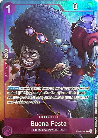 Buena Festa [Premium Card Collection -Best Selection Vol. 1-] [Foil] (One Piece Promotion Cards)(ST05-014)(C)