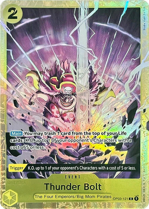 Thunder Bolt [Premium Card Collection -Best Selection Vol. 1-] [Foil] (One Piece Promotion Cards)(OP03-121)(C)