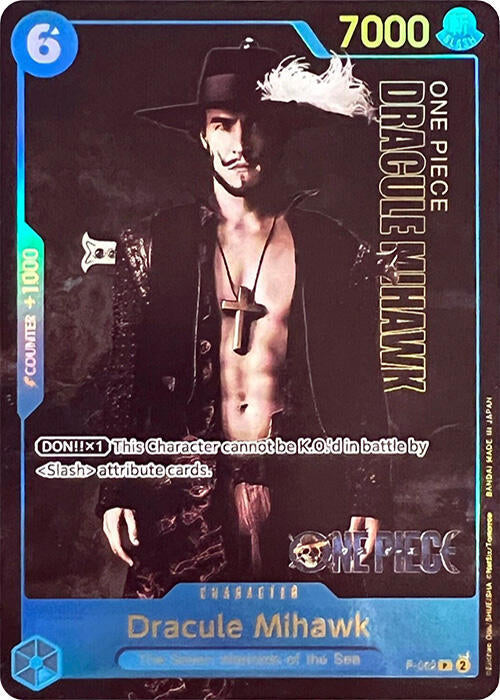 Dracule Mihawk [Premium Card Collection -Live Action Edition-] [Foil] (One Piece Promotion Cards)(P-052)(PR)