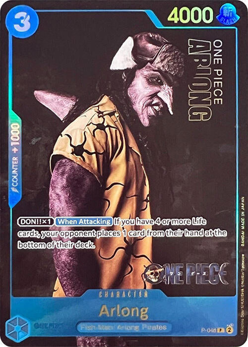 Arlong [Premium Card Collection -Live Action Edition-] [Foil] (One Piece Promotion Cards)(P-048)(PR)