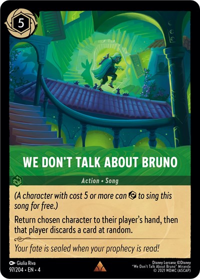 We Don't Talk About Bruno - Cold Foil (Ursula's Return)(4-097/204)(R)