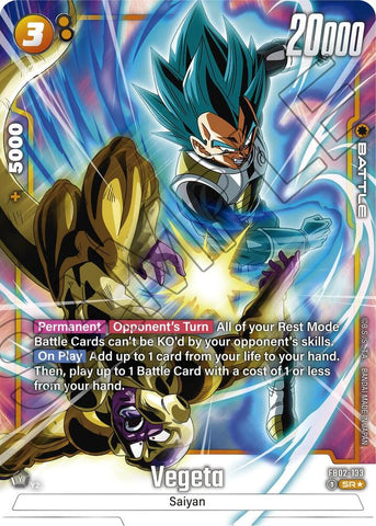 Vegeta [133] [Alternate Art] [Foil] (FB02-133)(SR)