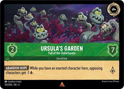 Ursula's Garden - Full of the Unfortunate - Cold Foil (Ursula's Return)(4-102/204)(R)