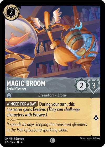 Magic Broom - Aerial Cleaner (Ursula's Return)(4-185/204)(C)