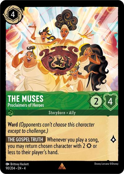 The Muses - Proclaimers of Heroes - Cold Foil (Ursula's Return)(4-090/204)(R)