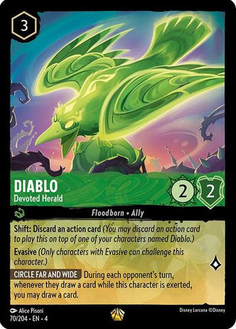 Diablo - Devoted Herald - Cold Foil (Ursula's Return)(4-070/204)(L)