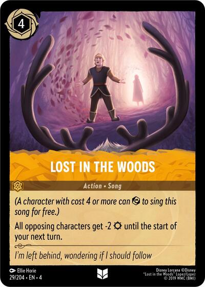 Lost in the Woods - Cold Foil (Ursula's Return)(4-029/204)(U)