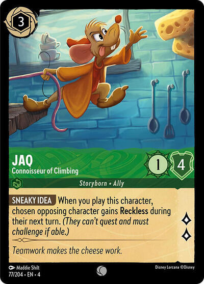 Jaq - Connoisseur of Climbing (Ursula's Return)(4-077/204)(C)