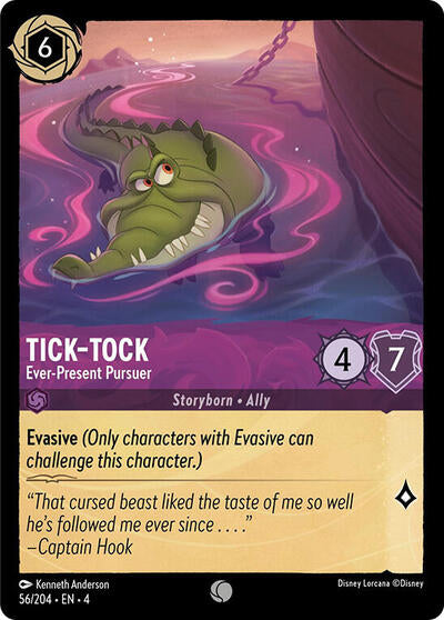 Tick-Tock - Ever-Present Pursuer - Cold Foil (Ursula's Return)(4-056/204)(C)