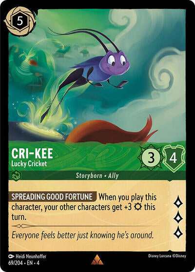 Cri-Kee - Lucky Cricket (Ursula's Return)(4-069/204)(R)