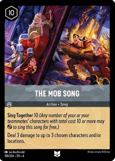 The Mob Song - Cold Foil (Ursula's Return)(4-198/204)(U)