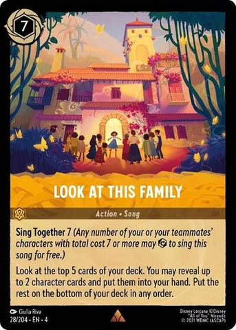 Look at This Family - Cold Foil (Ursula's Return)(4-028/204)(R)