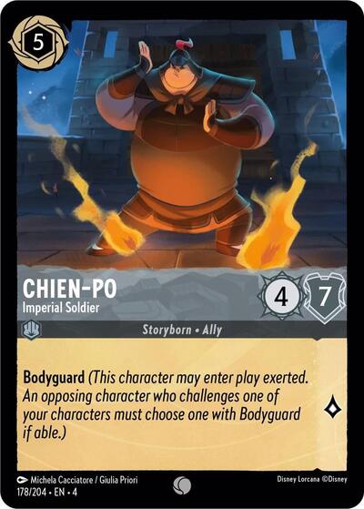 Chien-Po - Imperial Soldier (Ursula's Return)(4-178/204)(C)
