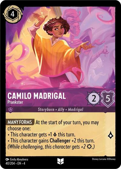 Camilo Madrigal - Prankster - Cold Foil (Ursula's Return)(4-040/204)(U)